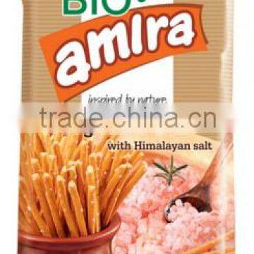 Organic Sticks with Himalayan Salt - 50g. Made in EU.