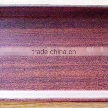 Eco-Wooden Serving Tray, Anti Slip Tray,Mahogany Tray, Handle Tray, Rectangular Tray, Plywood Products, High Quality