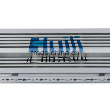 Aluminum air grille with damper
