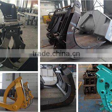 China SDLG 5Ton Wheel Loader Hydraulic Log Grab For LG956L, LG958L, OEM Log Grab From Genuine SDLG Factory