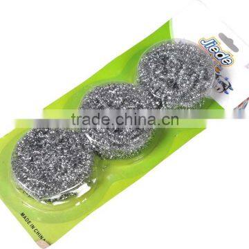 3pcs/Card Kitchen Cleaning Scourer/Scourer Wire/Metal Scourer