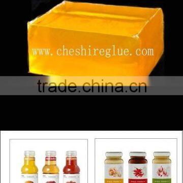 hot melt adhesive for transparent bottle label