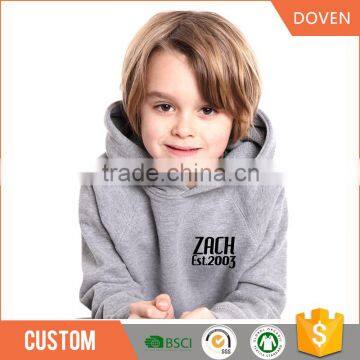 Custom warm fleece hoody sweatshirt kids