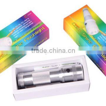 Trending Hot Selling Products RGB Torch Light Color Changing Camping Accessory Flash and Strobe Festival Flashlight Starlight photo-5