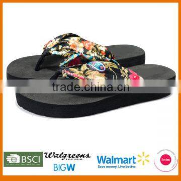 Fashion Lady Wedge Thick Spong Sole Slipper photo-5