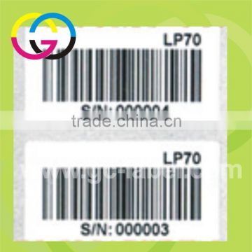 Professional factory price tags barcode label self-adhesive label stickers