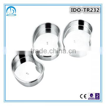 Stainless steel kidney-shape Plate