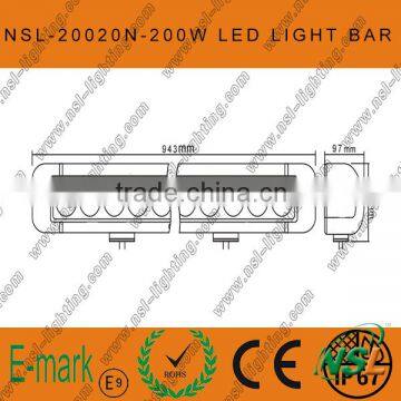 38inch 200W C REE Car LED Light Bar off Road LED Work Light photo-5