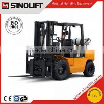 2015 SINOLIFT L Series 4T 4.5T 5T Internal Combustion LPG Counterbalanced Forklift Truck for Sale