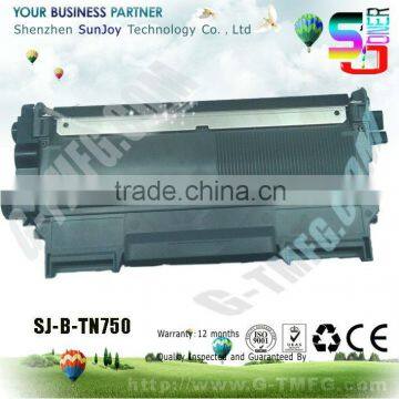 Black toner cartridge TN750 TN-750 for brother HL-5440D HL-5450DN HL-5470DW HL-5470DWT HL-6180DW HL-6180DWT