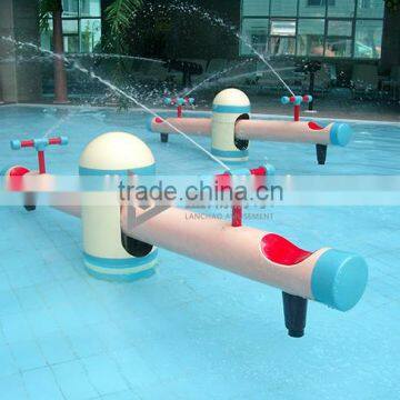 Cartoon features Fiberglass water spray for water theme park equipment