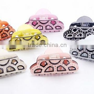 Wholesale fashion charming style rhinestone decorative hair claw clip