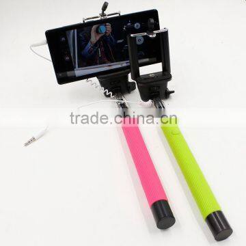 2015 Best Seller Z07-5s Cable Take Pole, Selfie Stick, Selfie Monopod