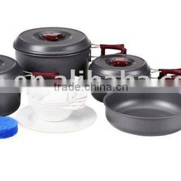 camping cook set cookware set