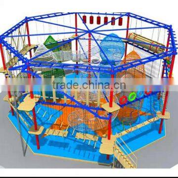 Supermarket Rope Course Adventure Challenge For Indoor Playground photo-3