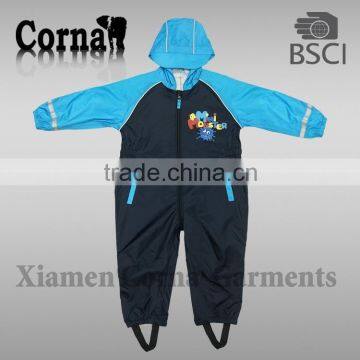 PU Children raincoat PU kid raincoat suit raincoat cloth