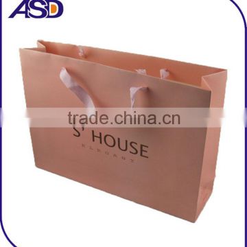 Custom logo print Environmental paper bag reticule bags