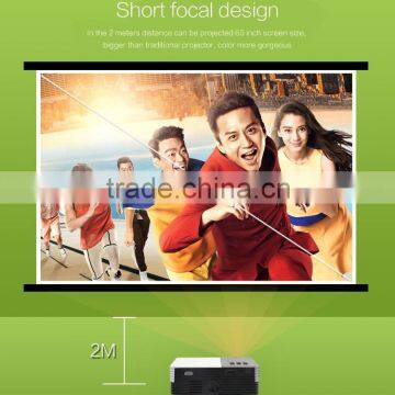 Portable Power Bank Support 1080p Led Projector Moble Phone Hdmi Usb Vga sd Slot hd Cinema Mini Projector photo-2