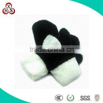 2014 Gift Customed Soft Factory Christmas Gift Polar Bear Gloves