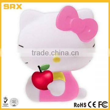 Factory custom plastic Hello Kitty LED Mood Lamp