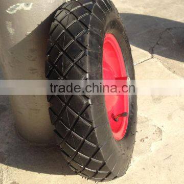 PR3006-2 Durable wheel barrow pneumatic tyre