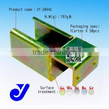 JY-2044C|Zinc plated bearing joint for roller track|2.5mm Metal joint for production