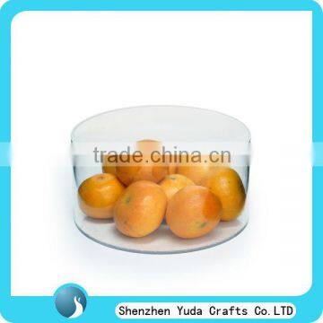 Acrylic round tube box,fruit storage box,acrylic food tube