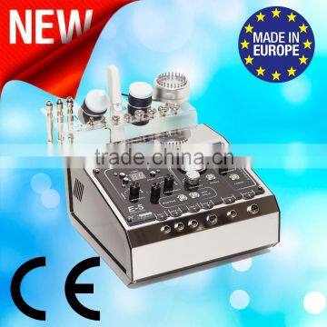 Multifunction Beauty Machine: (Scrubber + Diamond Dermabrasion + Ultrasound+ Heat-cold Hammer + Photon) - Alvi Prague E-5