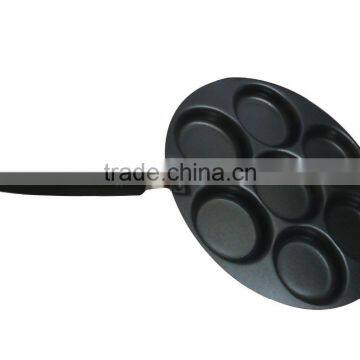 Kawachi Pan Cake Fry Pan Double Sided Black photo-5