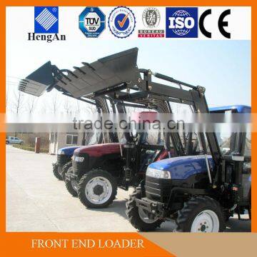 4wd 40hp tractor with front end loader and backhoe