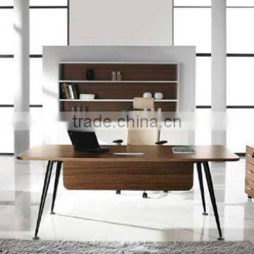 Office furniture/Office Desk/Modern Melamine metal leg furniture desk