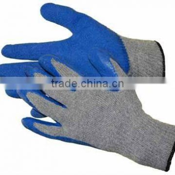 Latex coated cut resistant glove