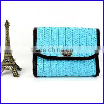 Wholesale Stocked Hand Crocheted Straw Envelope Clutch Cross-Body Bags (LCHHB112)