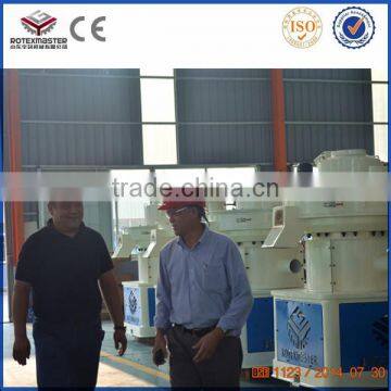 Vertical ring die for wood pellet mill