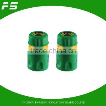 1/2Inch Plastic Flexible Garden Hose Connector With Stop