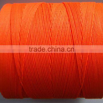 red polyester multifilament twine in hot sale