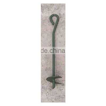 powder coated earth anchor