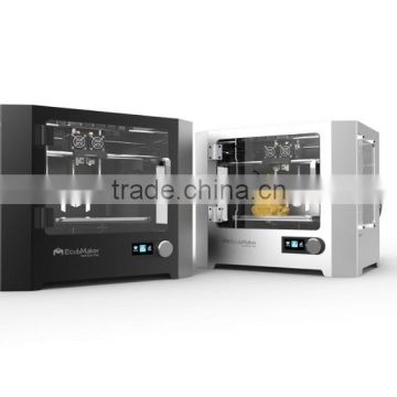 Large Printing Size EcubMaker 3d Printer Machine Black/Silver 3D Printer Kit 3d Printer Filament Extruder