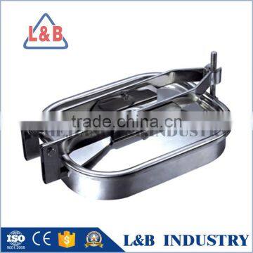 OEM Sanitary Stainless Steel Rectangular Tank Manhole Cover