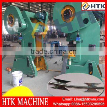 Razor Blade Press Machine/ razor blade wire line/ automatic razor barbed wire making machines ISO SGS passed