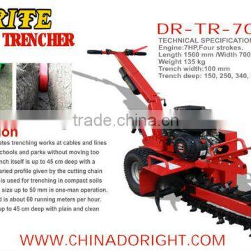 new design and professional trencher with CE approval