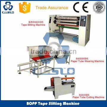 CE STANDARD BOPP CRYSTAL ADHESIVE TAPE SLITTING MACHINE photo-2