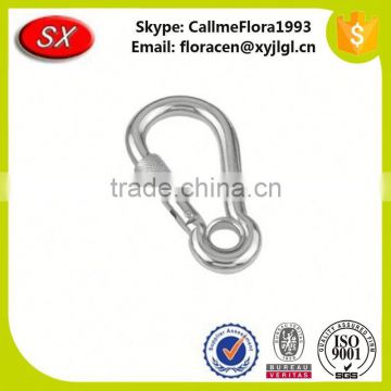 Hot Sale Factory Price Custom High Quality Carabiner Hook with eyelet (China supplier / OEM&ODM)