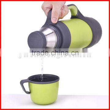 LOGO Customized Stainless Steel Wholesale Outdoor Vehicle-mounted High-capacity Super Insulation Vacuum Travel Kettle / Thermos photo-3