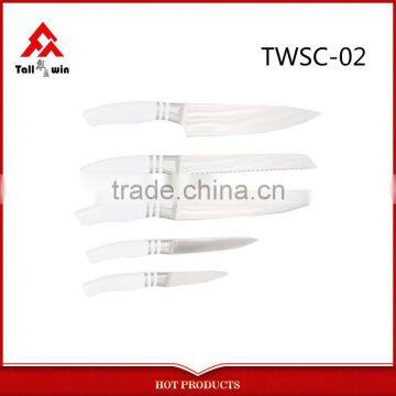 Stainless Steel Colorful Kitchen Knife Set With pp Block photo-3