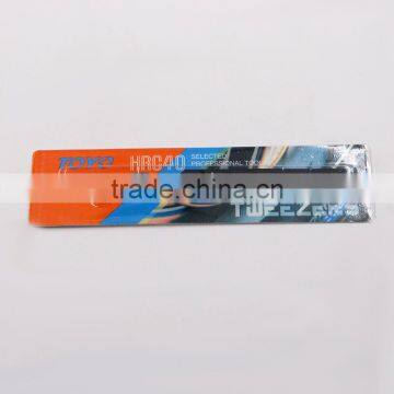 High Quality ESD Black Stainless Steel Tweezers photo-2