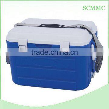 30L Plastic Foam Insulated Camping Cooler Box Ice Box