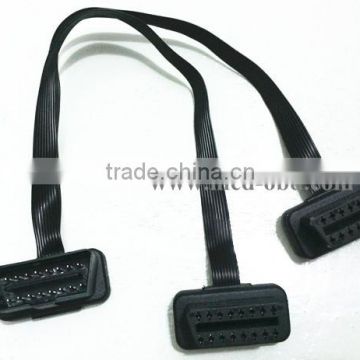 Flat OBD2 Spitter Y cable