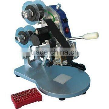 Manual Number Words Date Printing Machine for Bag & Paper & Film