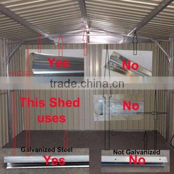 Apex Roof USA Design 11*8FT Garden Storage Tool House photo-6